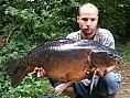 James, 20th Aug 2011<br />23lb mirror